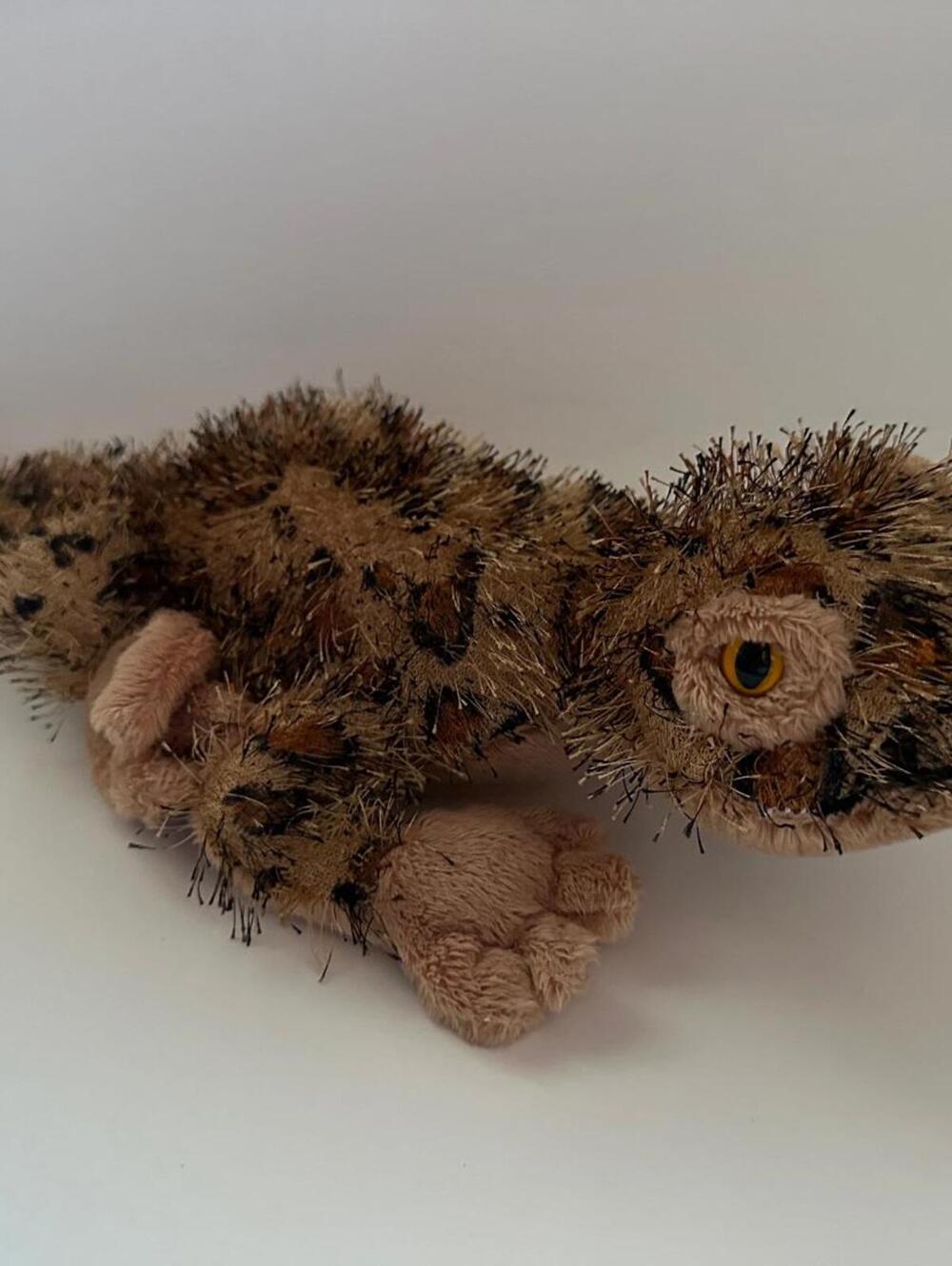 Vintage Ganz Webkinz Leopard Lizard with No Tag/Code (10 inch)